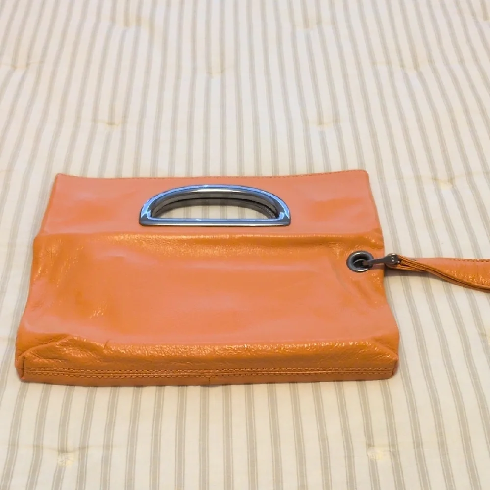 Elegant Orange Clutch Bag - Picture 3 of 4